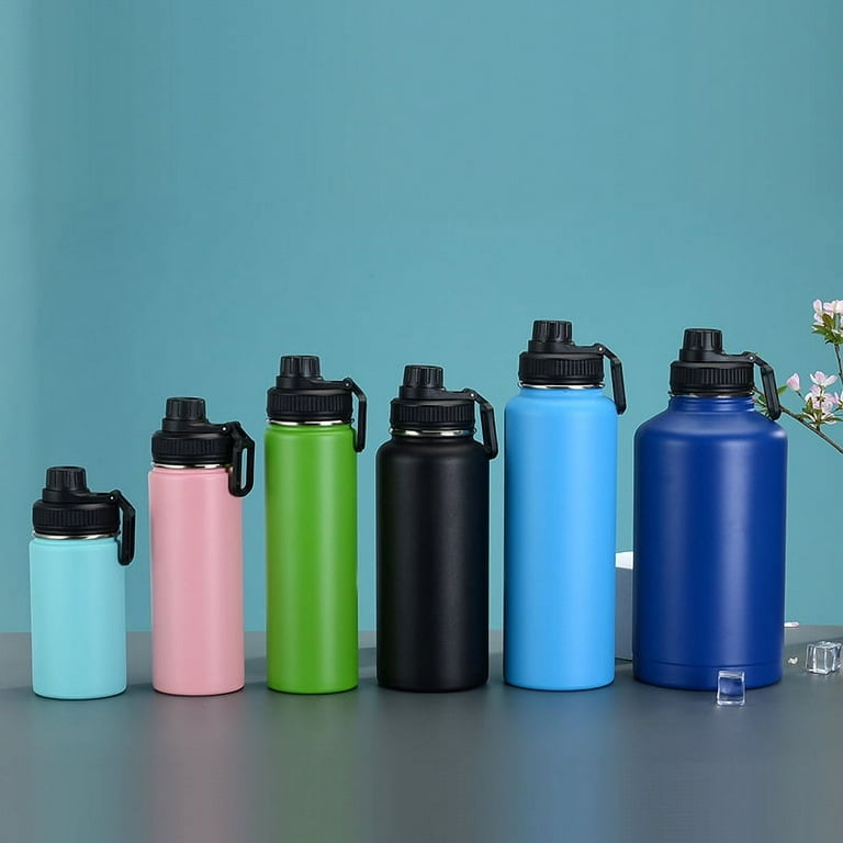 32oz Sublimation Water Bottle Blanks Straight with Straw Handle