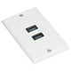 thumbnail image 4 of Enchufe De Panel USB, Toma De Cargador De Pared De Transmisión De Alta Velocidad Compatible Para Transmisión De Señal Para Carga De Dispositivos, 4 of 7