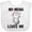 AA-White, variant on Inktastic My Mema Loves Me Girls Girls Baby Bib
