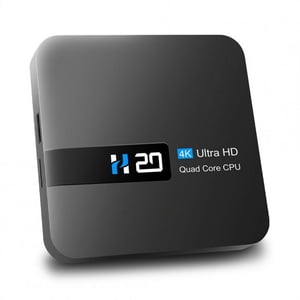 H20 4k Lecteur de médias Rk3228a 32-Bit Quad-Core Ultra Cpu haute fréquence TV Boîte Smart Digital Player Set Top Box US Connecteur
