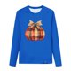 thumbnail image 4 of Blusas y camisas de cuello redondo y manga larga para niños Camisas estampadas de manga larga para Acción de Gracias Camisas lindas de cuello redondo Blusas casuales elegantes Ropa Camisas de cuello r, 4 of 5