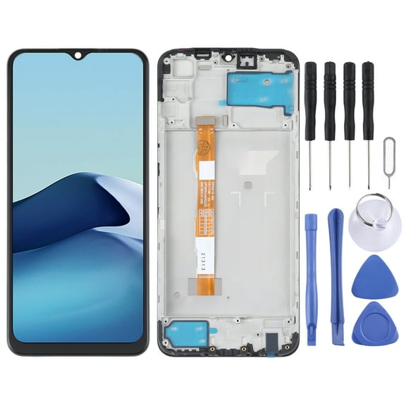 Cellphone Repair Parts Original LCD Screen and Digitizer Full Assembly With Frame for vivo Y30 (China) / Y20s / Y20 /