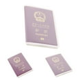 thumbnail image 1 of 10 Pcs Étui de Protection pour Passeport Étanche Multi-Cartes en Plastique PVC, 1 of 8