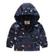 thumbnail image 1 of Gibobby Chaqueta de invierno para niñosChaquetas informales para niños pequeños y niñas con estampado de dibujos animados, abrigos con capucha y cremalle(Negro, 2-3 Años), 1 of 4