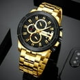 thumbnail image 2 of New Luxury Brand Curren Quartz Watches Sporty Men Wristwatch With Stainless Steel Clock Male Casual Chronograph Watch Relojes - Quartz Wristwatches, 2 of 6