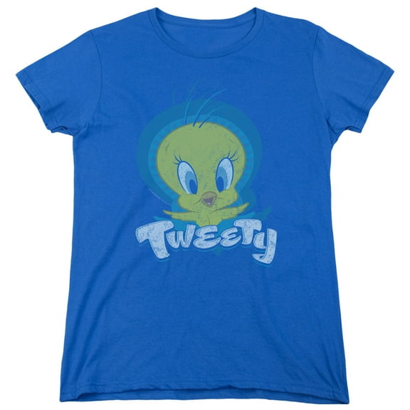Looney Tunes - Tweety Swirl - Women's Short Sleeve Shirt - Small