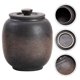 thumbnail image 4 of Ceramic Tea Container Ceramic Sugar Container Large Desktop Tea Organizer Ceramic Jar, 4 of 4