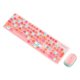 thumbnail image 1 of 104 N620 Punk Mecáco Mouse Gaming Set Cute Pink Lindo rosa shamjiam teclado de ratón para juegos, 1 of 7