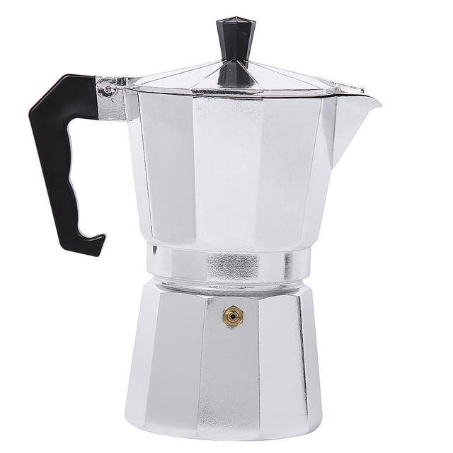 Cafetera percoladora de aluminio de 50 150 300 450 600ML para oficina en casa al aire libre