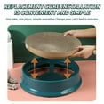 thumbnail image 4 of BeesClover Cat Scratch Pads Round, Cat Scratcher Replacement Pads, Anti-Scratch Honeycomb Mesh Design Corrugated Cardboard Smooth Incision Pet Accessories, 4 of 8