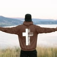 thumbnail image 1 of WILLBEST Sudaderas En Pareja Male Long Sleeve Hooded Sweatshirt Solid Color Back Print Sweatshirt Chica, 1 of 5