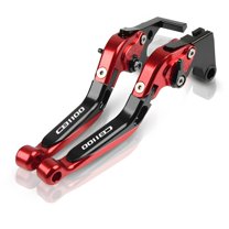 Motorcycle Accessories CNC Brake Clutch Levers for CB1100/GIO special/EX/RS 2013-2020 CB 1100 Adjustable Folding Clutch Levers-Red&Black