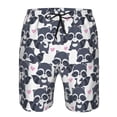thumbnail image 3 of Balery Cartoon Raccoon Traje de Baño Estilo Hawaiano para Hombre, Shorts de Secado Rápido con Bolsillos-XX-Large, 3 of 6