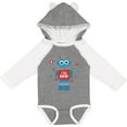 thumbnail image 3 of Inktastic Robot 1st Birthday Boys Long Sleeve Baby Bodysuit, 3 of 5