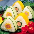 thumbnail image 4 of kurtrusly Plastic Sushi 3D Mold Rice Ball Maker Box Japanese Food Press Mould random color 1Set, 4 of 6