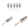 thumbnail image 2 of XFGOU Hand bell Toys and Hobbies 1PC Colorful Rattles Christmas Hand Bell Musical Instrument Educational Toys Education, 2 of 9