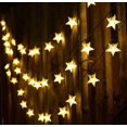 thumbnail image 2 of Cht-solar Star String Lights Led, luces centelleantes con energía solar, luces para exteriores - 5m Kuyhfg Bienvenido a Kuyhfg, 2 of 5