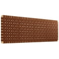 thumbnail image 2 of Sparta Weave Wall-Mount Vegan Leather King Headboard in Natural Brown, 2 of 7