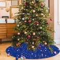 thumbnail image 4 of ZZkhGO Christmas Tree Skirt, Sequins Round Mat for Xmas Tree, Non Slip Floor Rug for Living Room and Bedroom Decor, 4 of 7