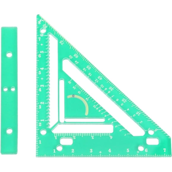 Square Rafter Square With Block Rafter Square Tool Carpentry Squares Positioning Ruler