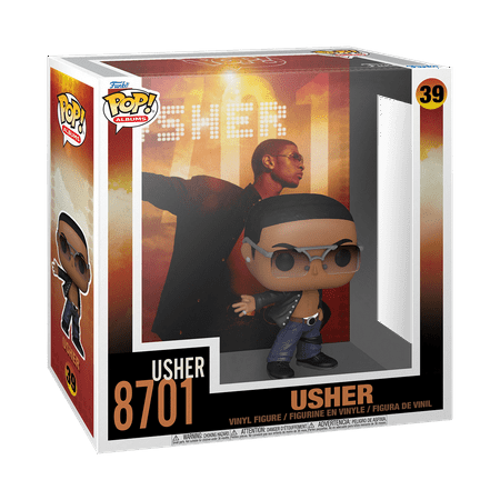 UPC: 0889698657754 | Funko Pop! Albums: Usher – 8701 Vinyl Figure