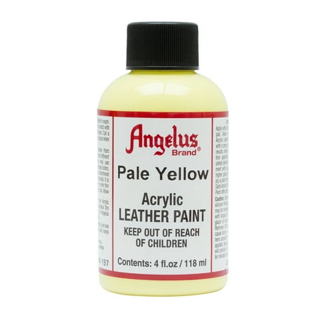 UPC: 0086366741979 | Angelus® Acrylic Leather Paint  4 oz.  Pale Yellow