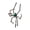 Green, variant on Trendy Halloween Spiders Studs Earrings Elegant Spiders Ear Cuff Jewelry For Women Suitable For Halloween And Festivals