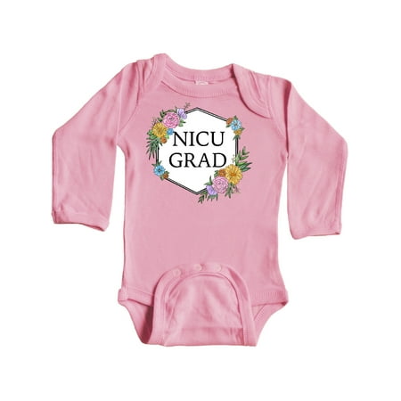 

Inktastic NICU Grad Gift Baby Boy or Baby Girl Long Sleeve Bodysuit