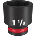 thumbnail image 2 of Milwaukee Tool SHOCKWAVE Impact Duty  1/2"Drive 1-1/8" Standard 6 Point Socket, 2 of 2
