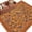 Burnt Orange, variant on Boho Flowers 2'x6' Runner Rugs for Hallway Kitchen Bedside Non Slip Washable, Spring Abstract Watercolor Floral Leaf Entryway Rug Runners with Rubber Backing, Long Carpet Runner for Laundry Room