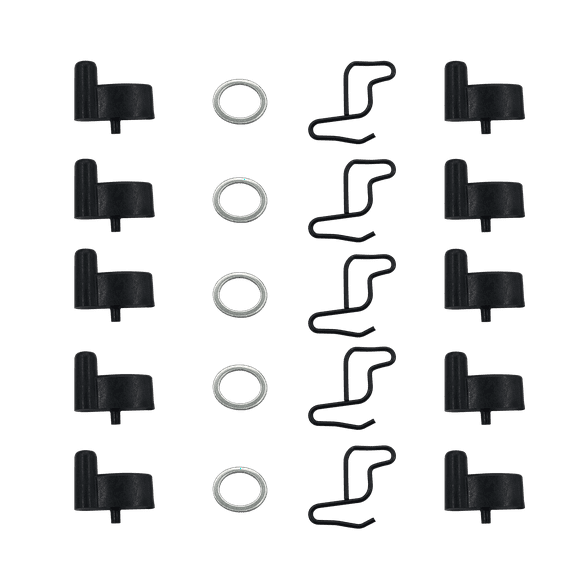 Recoil Pull Starter Pawl Dog Spring Washer Kit 1125 195 7200 for stihl 017 018 MS170 MS180 MS260 MS270 MS290 MS310 MS340 MS360 MS390 chainsaw, pack of 10