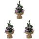 thumbnail image 1 of Mini Adorno Navidad Con LED para Fiesta en El () Púrpura, 1 of 4