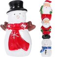 thumbnail image 3 of Christmas Miniatures Figurines Adorable Santa Decorations Ideal For Family Friends Outdoor Garden Theme 4Pcs, 3 of 5