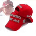 thumbnail image 1 of President Donald Trump 45-47 Hat 2024 Make America Great Again Maga Red Mesh, 1 of 5