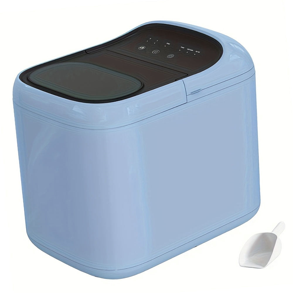 33lbs Ice Maker with UV Cleaning, One-Touch Portable Countertop Ice Machine, Blue