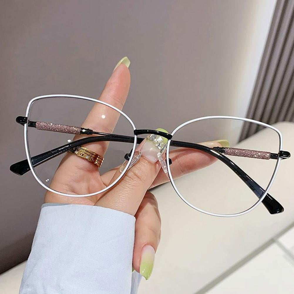 Filtre de Lumière Bleue Lunettes d'Ordinateur Cadre Yeux de Chat