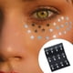 thumbnail image 5 of Vogacara Pegatinas autoadhesivas con diamantes de imitación para la cara de los ojos, maquillaje de cristal ostentoso geométrico para la frente, Type3 NO3 Vogacara CE013628-06B, 5 of 6