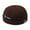 Coffee, variant on Unisex Fashionable Dome Brimless Hip Hop Street Casual Baseball Sailor Hat Dome Shape Fits Hip Hop Style Brimless(Coffee,Free Size)