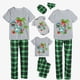 thumbnail image 2 of Pijamas familiares a juego de Navidad Conjuntos de pijamas grises de dinosaurio de Papá Noel de verano de Navidad, 2 of 4