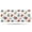 Pioneer Flower Floral, variant on Pioneer Flower Floral Print Pattern Bathroom Rugs Mat, Non Slip Microfiber Bathroom Rug with Rubber Backing, Soft Mats for Bathroom Floor Tub Shower, 24"x60"