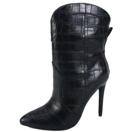 

Crocodile Stiletto Boot