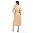 thumbnail image 3 of Vestido camisero de lino Roman Fashion /Juvenil, 2391 (Beige) beige M, 3 of 6