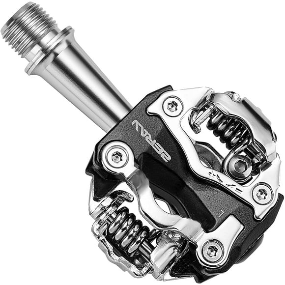 FFIY ZERAY Mountain Bike Pedals Clipless MTB Pedals Aluminum Alloy Sealed Bearing Clipless Pedals Lightweight Compatible with SPD