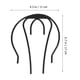 thumbnail image 2 of 3 peinetas laterales en forma de U para el cabello, horquillas de hierro para mujer, accesorios para el cabello para mujer, 2 of 6