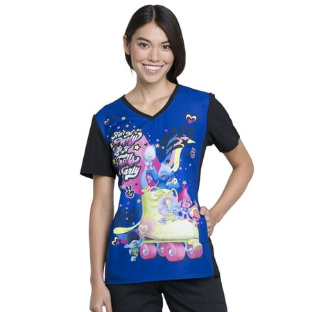 

Tooniforms V-Neck Female Medical Scrub Top TF627