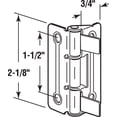 thumbnail image 2 of Par de bisagras para puerta PRIME-LINE N 6936, plegables, chapadas en latón, 2 of 2