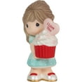 thumbnail image 3 of Precious Moments You Bake Me Happy Brunette Girl Figurine, 1 Each, 3 of 5