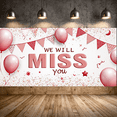 thumbnail image 5 of Decorative Design Goodbye Banner Colorful Theme Miss You Banner Farewell Banner for Retirement Party Going Away Party Office Farewell, 5 of 7