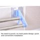 thumbnail image 4 of Matsuzay Toallero organizador montado en la pared interior doméstico soporte de toallas colgantes de acero inoxidable soportes de fijación Juegos de accesorios de baño, 4 of 6