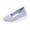 Light Gray, variant on Breathable Active Shoes, Woven Orthopedic Breathable Shoes Comfortable Walking Sneakers With Arch Support Wide Fit Go Walk Slip On Tenis Comfy Work Slip Loafers Standing Soft Summer Shoes, White 10